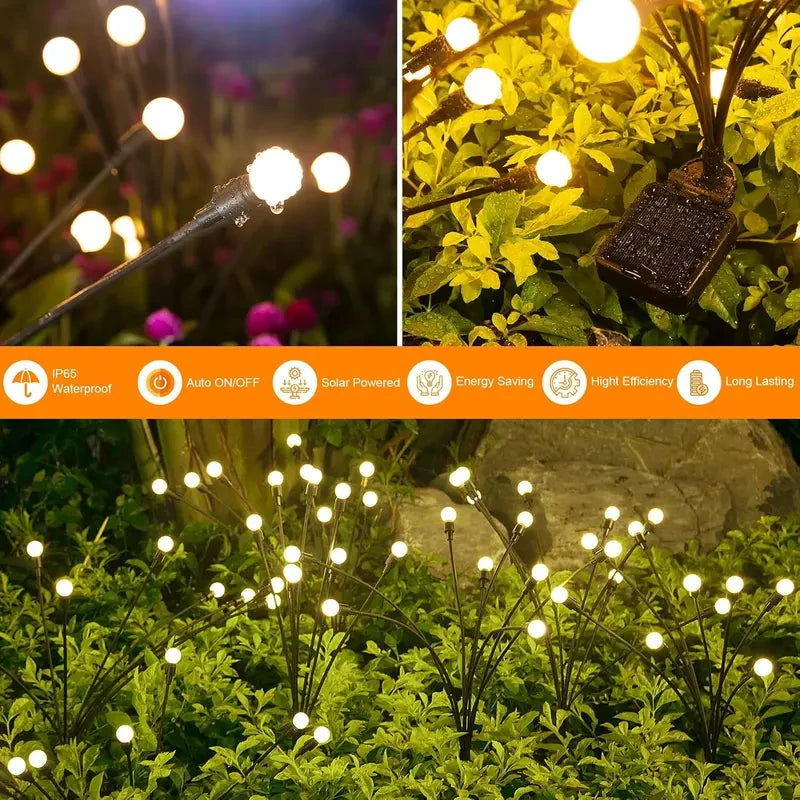 Outdoor Solar Firefly LED Lights