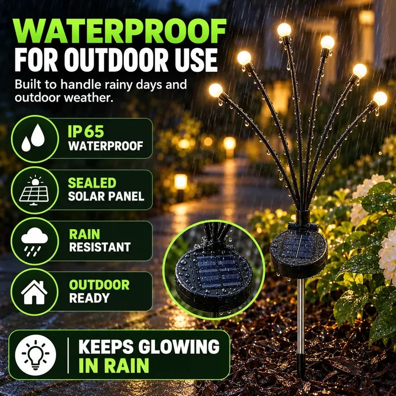 Outdoor Solar Firefly LED Lights