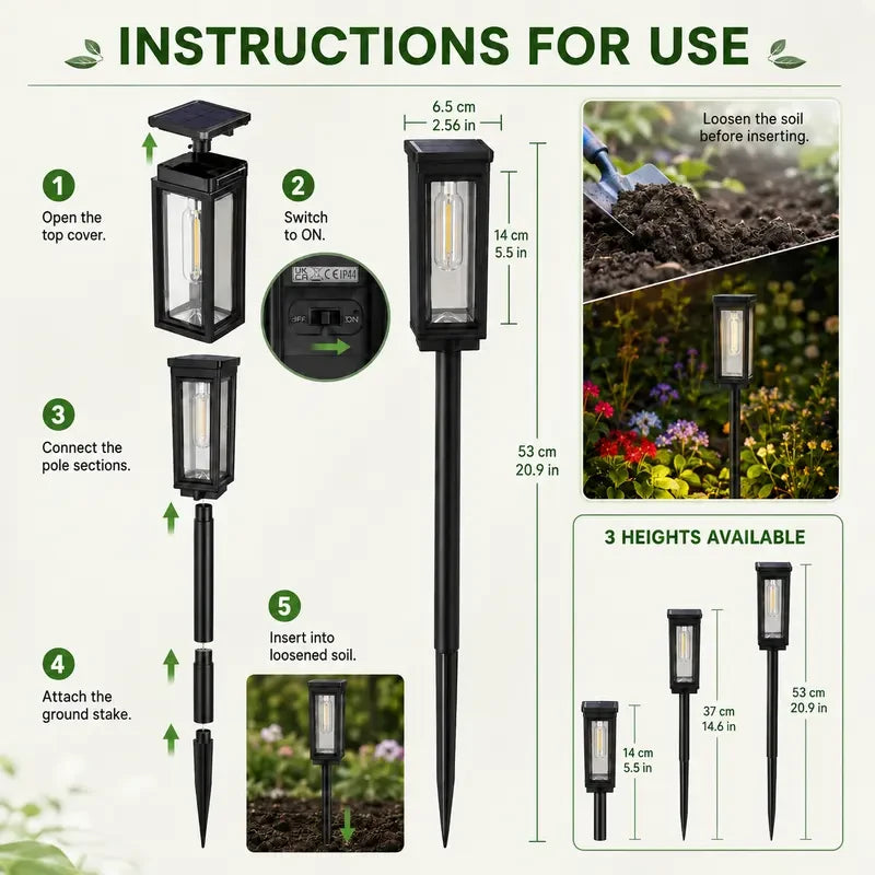 Solar Pathway Lights