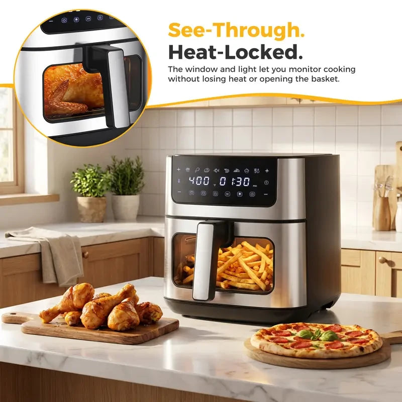 Sweetcrispy Stainless Steel Air Fryer
